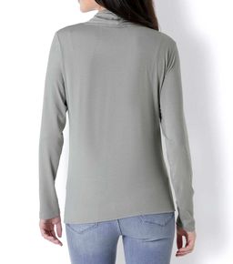 Блузка, серая - Linea tesini фото 4