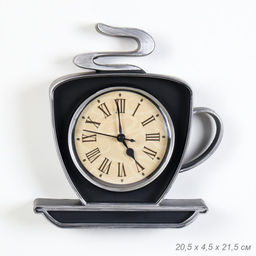 Часы настенные Чашка Кофе 20,5x21,5 см / 8503B /уп 20/