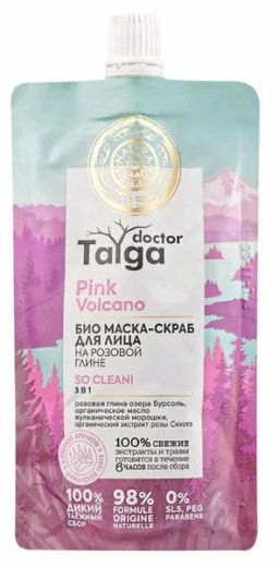 "NS" Doctor Taiga ДЛЯ ЛИЦА Маска-скраб "Био 3в1" 100мл
