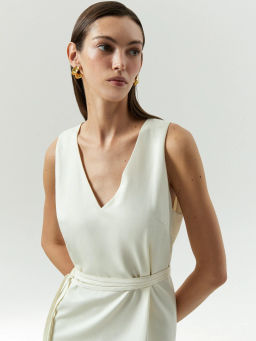 ЕМКА NEW / Платье макси с поясом - Emka фото 4