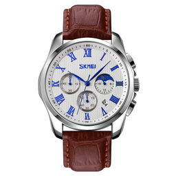 Часы наручные Skmei мужские 9260brown-white