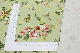 Ткань интерьерная Рауза цв.фисташковый с бежевым оттенком, ш.1.48м, хл-80%, п/э-20%, 265гр/м.кв - Купава фото 7