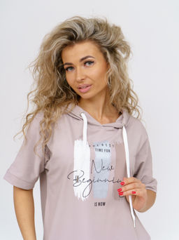 940 Футболка "Бежевый"