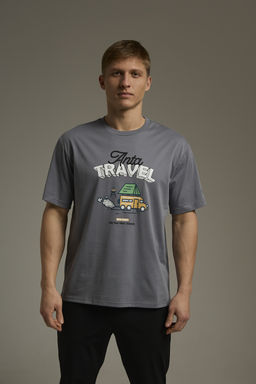 Футболка Серый