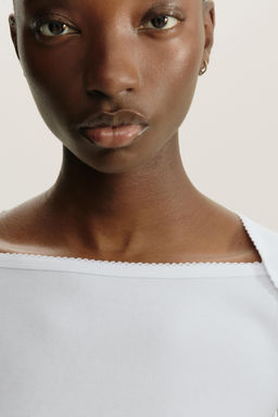 COTTON MODAL T-SHIRT - Zara фото 27