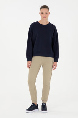 Женские легкие спортивные штаны цвета хаки - U.s. polo assn фото 9