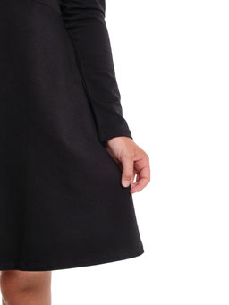 Школьное платье для девочки 22-7400 черный - Mini maxi фото 11