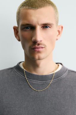 SUDADERA ESTRUCTURA LAVADA / Azul lavado