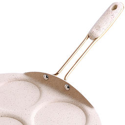 80447 Блинница алюм 35 см мрам/п бак/руч (х6) - Mayer&boch фото 2