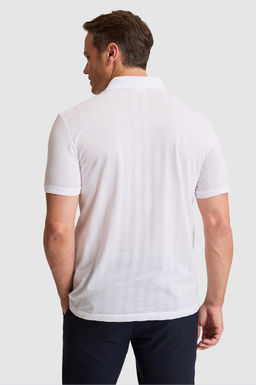 Erkek Beyaz Regular Fit Polo Yaka Ti__rt - U.s. polo assn фото 5