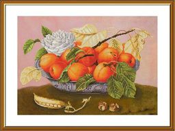 Набор для вышивания Нова Слобода СР 3276 Абрикосовая фиерия 40.3 х 28.3 см