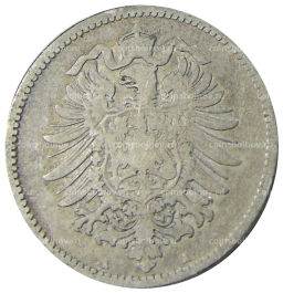 1 марка 1876 года A Германия