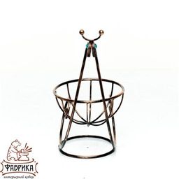 Цветочница Улитка 95-027-BG - Фабрика интерьерной ковки фото 2