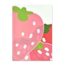 Цена за 2 шт. Папка для документов пластиковая арт. 52584/ 12 КЛУБНИКА