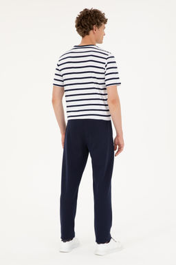 U. S. Polo Assn / Мужские темно-синие спортивные штаны - U.s. polo assn фото 4