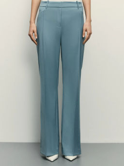 Брюки клеш из вискозы / Zarina  фото 3