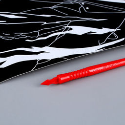 Гравюра Мальчик аниме с эффектом голография, А4 - Школа талантов фото 8