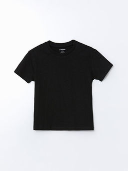 Bisiklet Yaka Basic Erkek ?ocuk Ti??rt