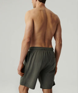 ATLANTIC NMB-039 Пижамные шорты Plain Shorts хаки  фото 3