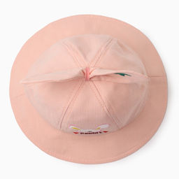 Панама детская «Зайки» MINAKU, цет персиковый, размер 48-50