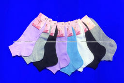 Цена за 10 пар. Балерина носки женские ассорти