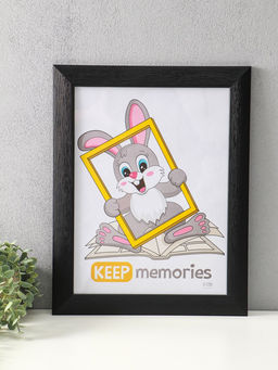 Фоторамка для фото 30×40 см Keep memories Luxe Elegance, пластик, чёрный, (пластиковый экран)