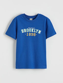 Erkek ?ocuk Brooklyn Bask?l? Ti??rt