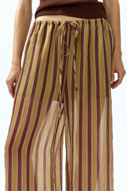 Pantal?n en mezcla de lyocell con cord?n de ajuste - H&m фото 6