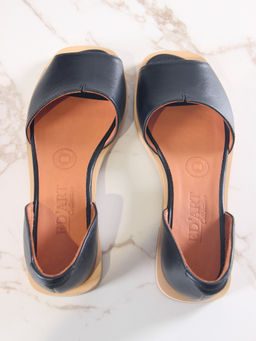 Босоножки 1024.110zbe.Черный+бежевый