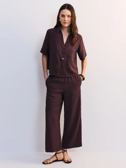 Широкие брюки из вискозы ZR2605012117-27 / Zarina