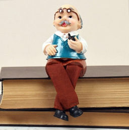 Цена за 4 шт. Фигурка Бабушка, Дедушка висячие ножки 25 см / YG759-AB /уп 4/96/микс - Галеонтрейд фото 5