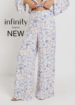 31200160059 Брюки жен. Anouk белый принт