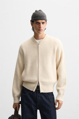 ZIP-UP KNIT JACKET - Zara фото 11