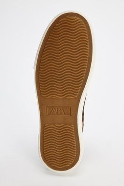 ANIMAL PRINT TRAINERS - Zara фото 10