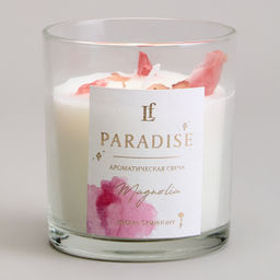 СВЕЧА АРОМАТИЗИРОВАННАЯ В СТАКАНЕ PARADISE MAGNOLIA 8*9 СМ