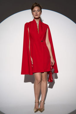 Платье Мариона (красный) - Эльза фото 3