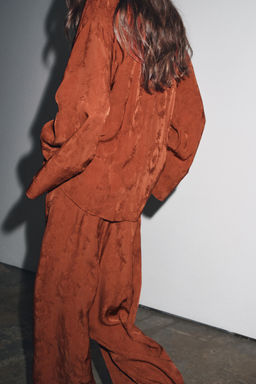 JACQUARD TROUSERS ZW COLLECTION - Zara фото 7