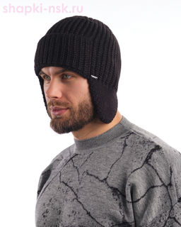 65432 Avella XXL Ушанка мужская флис (60-61)