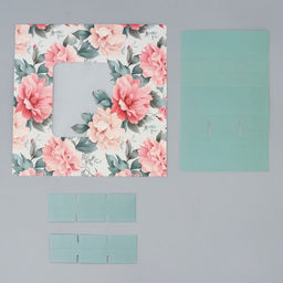 Цена за 5 шт. Коробка для конфет, кондитерская упаковка, 9 ячеек, «Нежность внутри», 14.7×14.7×3.5 см