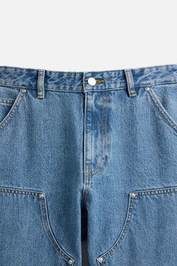 CARPENTER STRAIGHT-LEG JEANS - Zara фото 39
