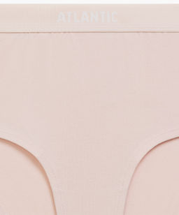 ATLANTIC 3CLP-009 Трусы макси спорт Maxi Sport - набор 3 шт. бежевый + ванильный + светло-голубой  фото 5