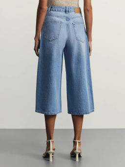 Джинсовые шорты бермуды удлиненные / Zarina  фото 5