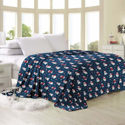 Плед, размер 180х200см, корал-флис 165г/м 100% полиэстер