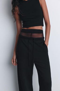 STRAIGHT-LEG PLUSH TROUSERS - Zara фото 22