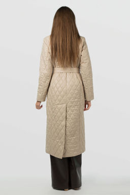 Пальто женское демисезонное (пояс) - El podio фото 5