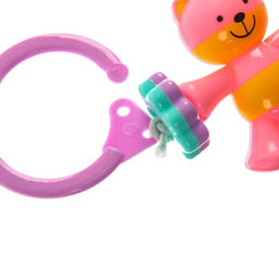 Растяжка на коляску/кроватку Котик, 3 игрушки, цвет МИКС, Крошка Я  фото 3