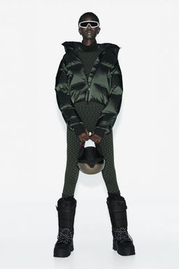 SKI COLLECTION THERMOLITE® THERMAL JACQUARD LEGGINGS