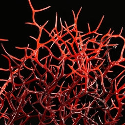 Декор для аквариума Коралловое растение, 34 х 10 х 28 см - Simaland фото 4