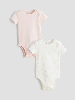 Bisiklet Yaka K?z Bebek ??t??tl? Body 2li