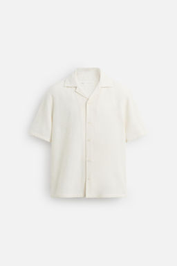 RELAXED FIT JACQUARD SHIRT - Zara фото 15